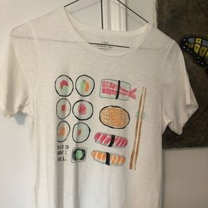 J. Crew tee. Size M